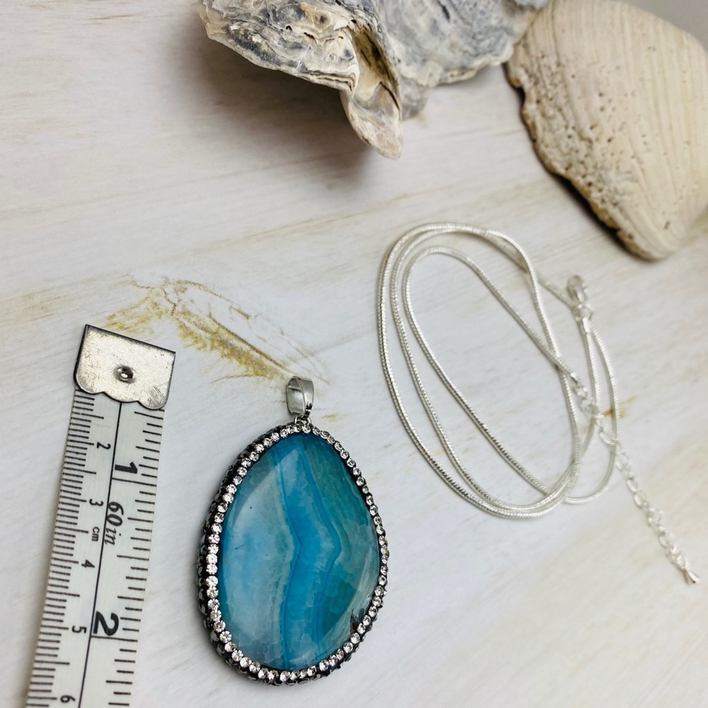 🐬Beautiful Pendent Larimar 🐳 - Picture 5 of 11